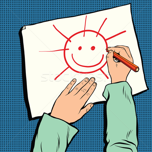 商业照片: 上· 顶部 · 视图 · 工作场所 · 设计师 · 波普艺术