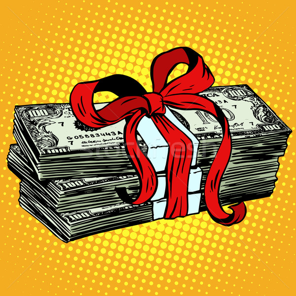 Money as a gift charity and donation Stock photo © studiostoks