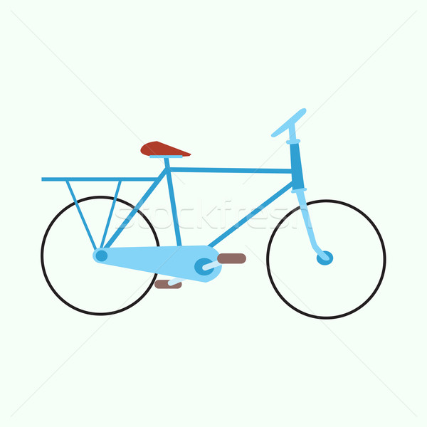 mens urban exercise bike Stock photo © studiostoks