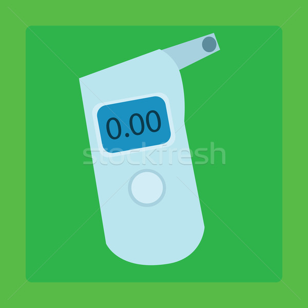 Breathalyzer medical device for measuring the alcohol level Stock photo © studiostoks