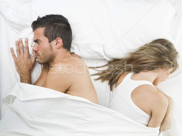 couple has argued and they are angry now Stock photo © Studiotrebuchet