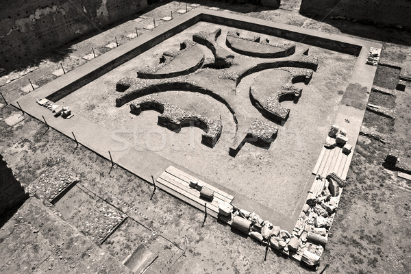 roman forum ruins Stock photo © Studiotrebuchet