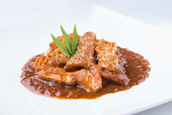 callos traditional spanish recipe Stock photo © Studiotrebuchet