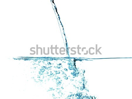 Abstract water oceaan rivier Stockfoto © Studiotrebuchet