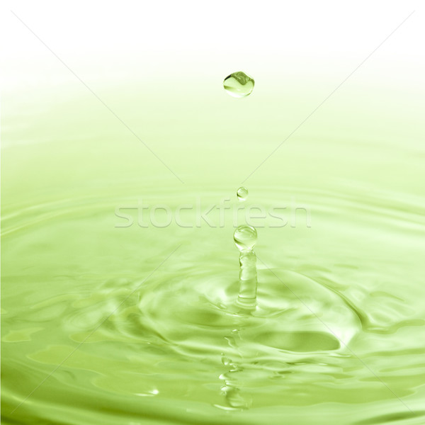 Gota de agua spa imagen sencillez color agua Foto stock © Studiotrebuchet