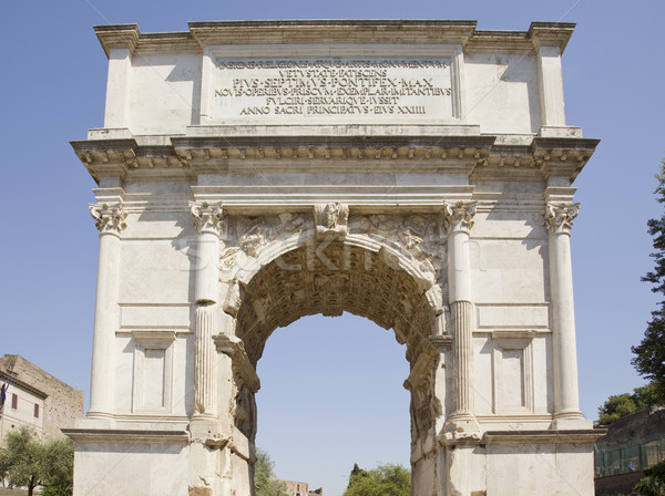 arch of titus Stock photo © Studiotrebuchet