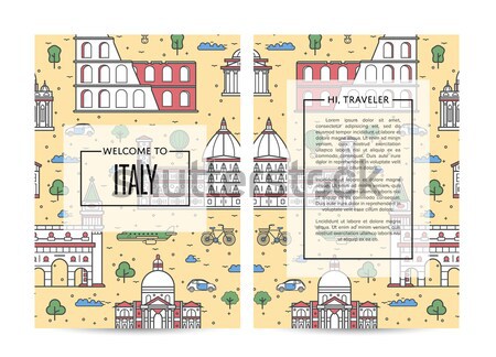 Design of old vintage newspaper template Stock photo © studioworkstock