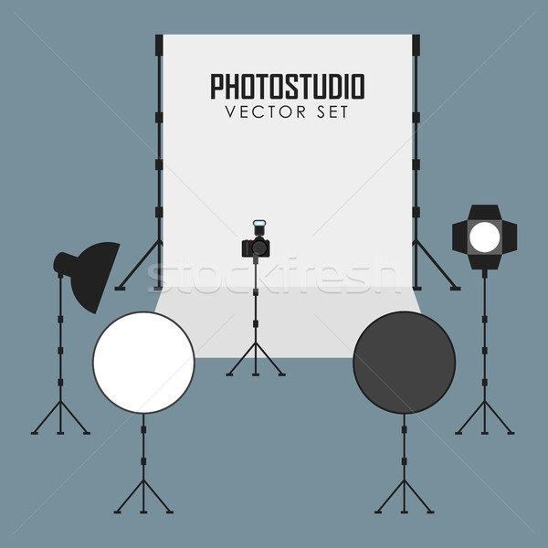 Stock photo: Photo studio background