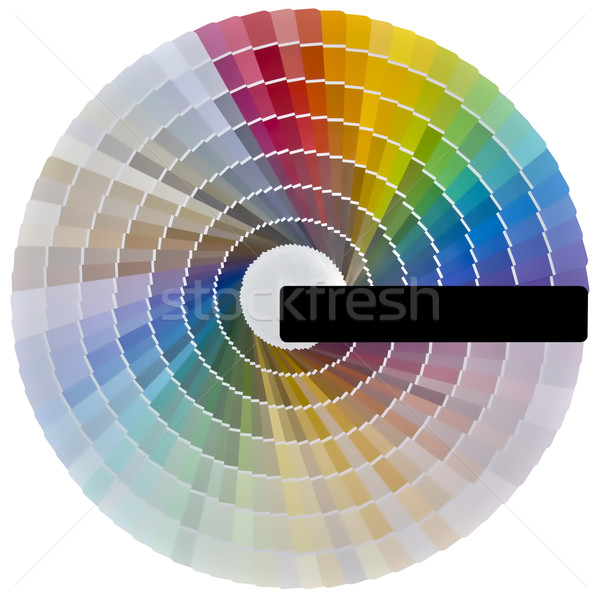 Color Swatch Cutout Stock photo © Suljo
