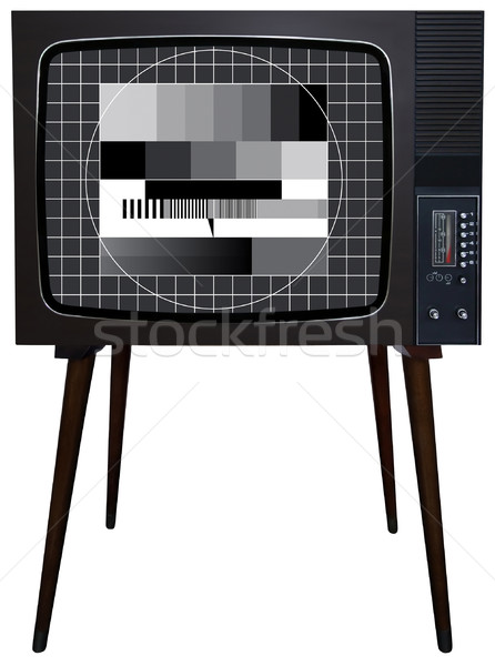 Retro TV Stock photo © Suljo