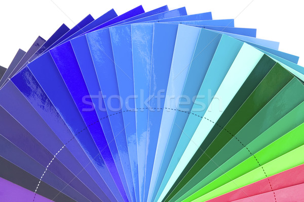 Blue color tones Stock photo © Suljo