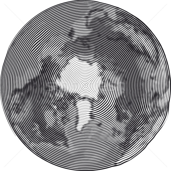 Aarde noordpool wereldbol planeet patroon Europa Stockfoto © Suljo