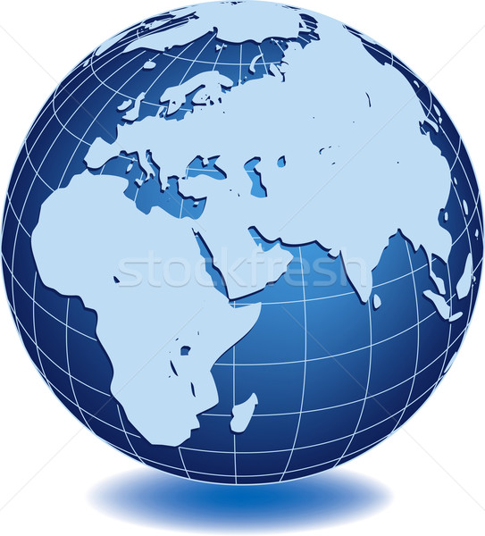 Wereldbol aarde business zee wereld aarde Stockfoto © Suljo
