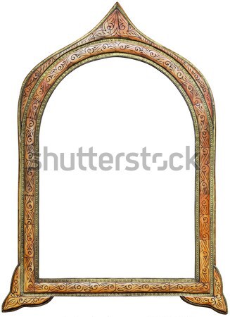 Moroccan Mirror Cutout Stock photo © Suljo