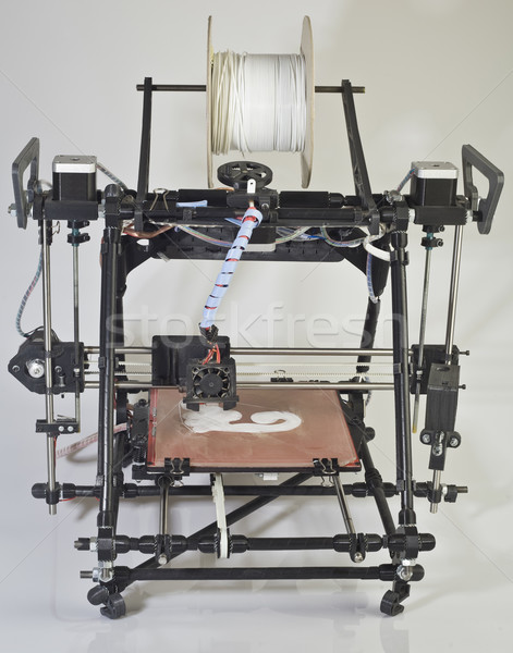 3D printer Open bron prototype model Stockfoto © Suljo