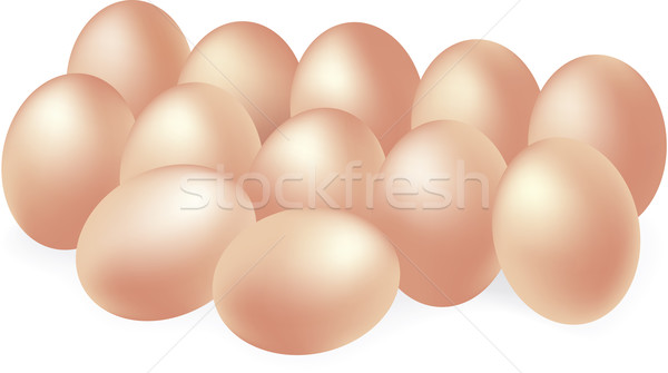 Eggs Stock photo © Suljo