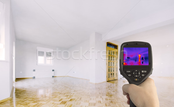 Stock photo: Thermal Insulation of the home
