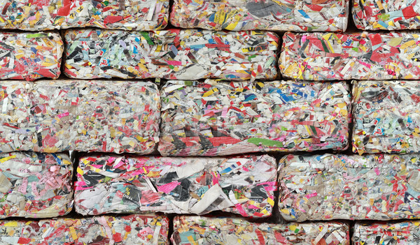 Rumpled Paper Bricks Stock photo © Suljo
