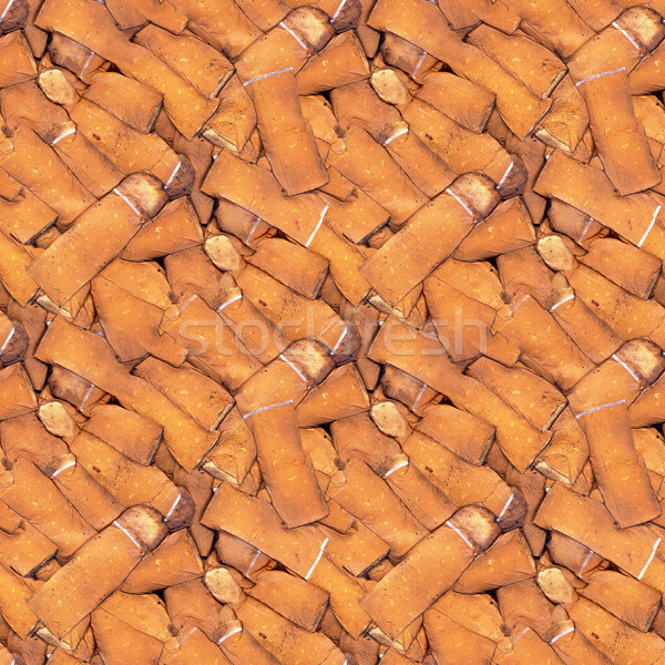 Cigarro sem costura textura padrão abstrato bumbum Foto stock © Suljo