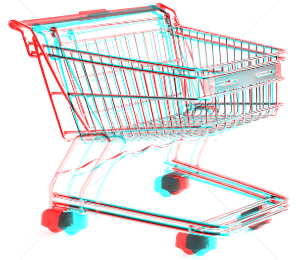 Stock photo: Shopping trolley