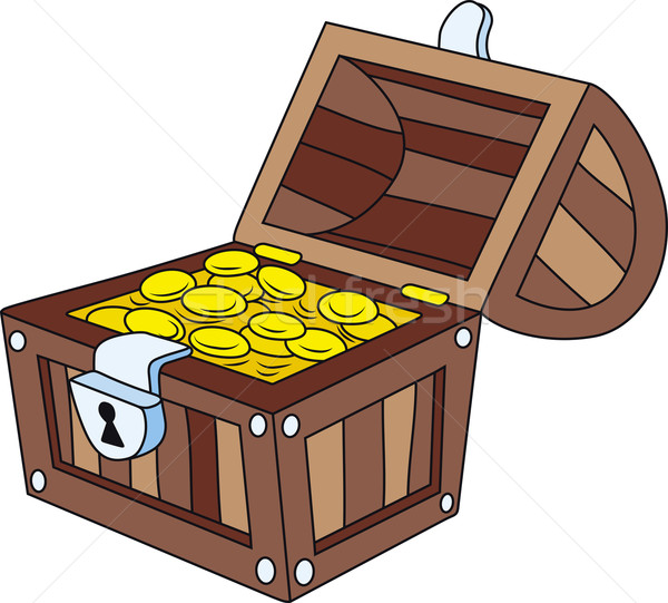 Treasure chest Stock photo © Suljo