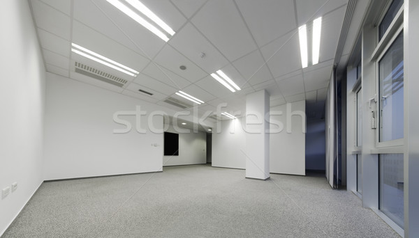 Stockfoto: Lege · witte · kantoor · verschuiven · afbeelding · moderne