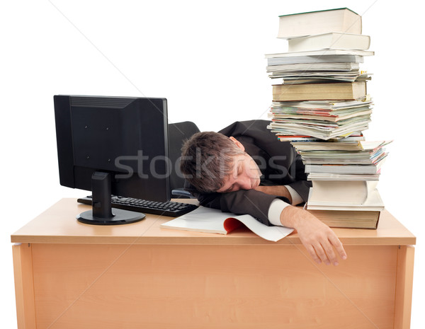 Sleeping at Work Stock photo © Suljo