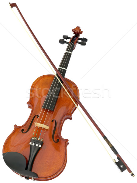 Violin cutout Stock photo © Suljo
