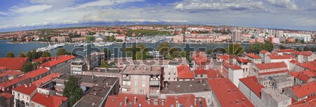 Zadar Town Panorama Stock photo © Suljo