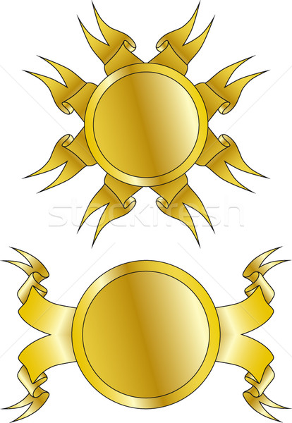 Golden Shield Stock photo © Suljo