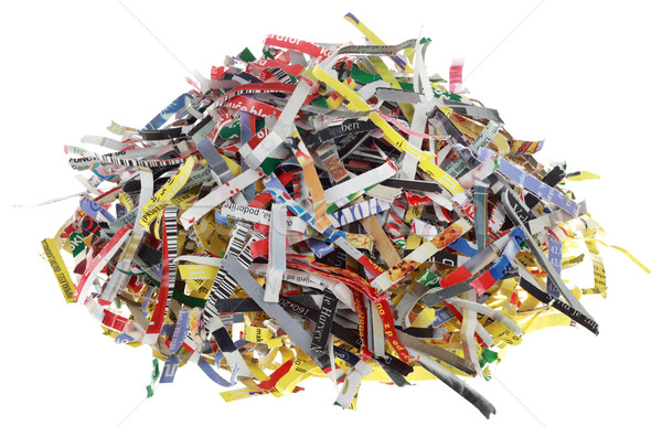 Paper Strips Cutout Stock photo © Suljo