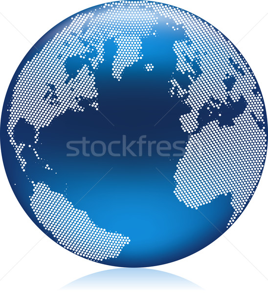 Blue globe Stock photo © Suljo