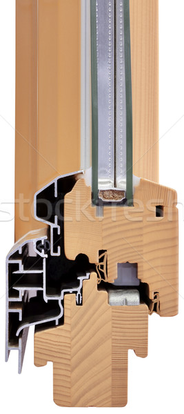 Cross Section of Window Cutout Stock photo © Suljo