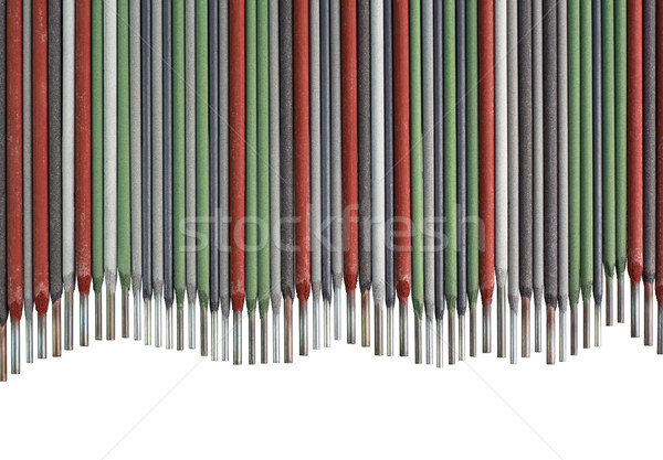 Welding Sticks Cutout Stock photo © Suljo