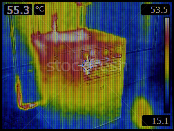 Heat Dissipation Thermal Image Stock photo © Suljo