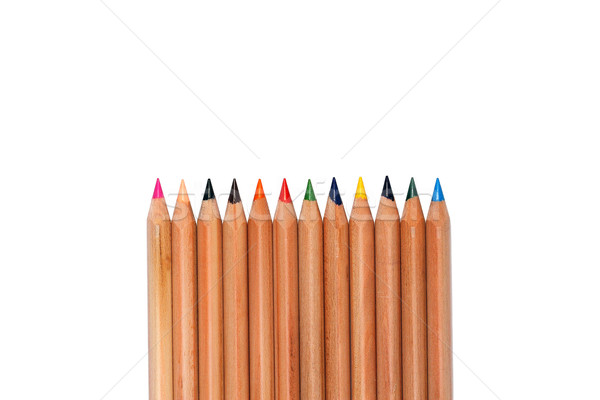 color pencil on white background Stock photo © supersaiyan3