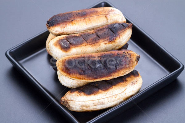 Thai dessert grillés banane noir [[stock_photo]] © supersaiyan3