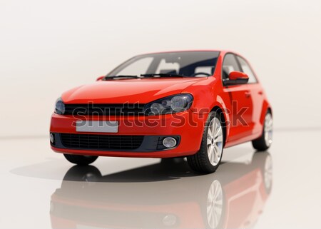 Modern compact car Stock photo © Supertrooper