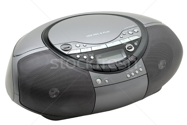 CD music player isolated Stock photo © Supertrooper