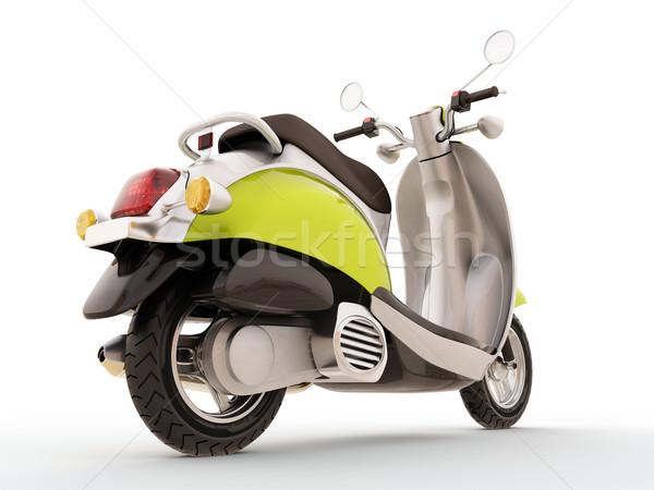 Classic scooter Stock photo © Supertrooper