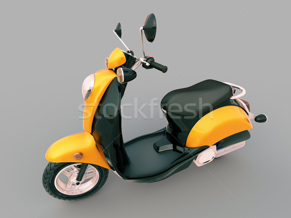 Classic scooter Stock photo © Supertrooper