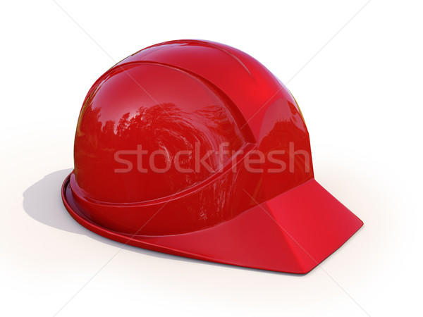 Red safety helmet  Stock photo © Supertrooper