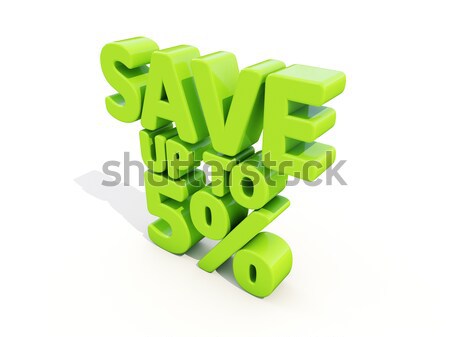 Save up to 5% Stock photo © Supertrooper