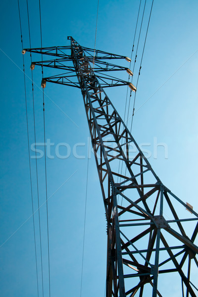 Electric pylon Stock photo © Supertrooper
