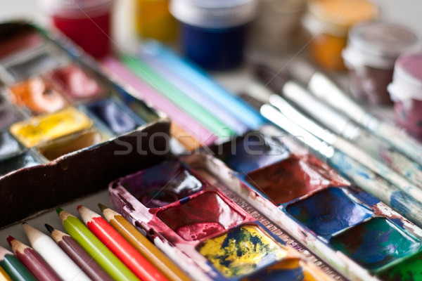 Stock photo: Items for drawing