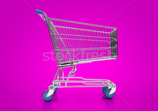 Shopping cart Stock photo © Supertrooper