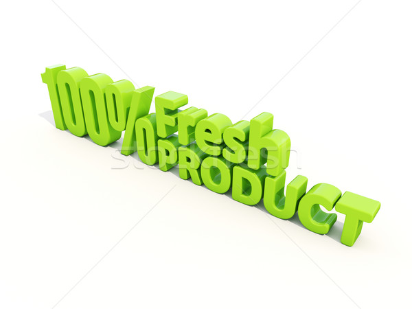 3d Fresh Product  Stock photo © Supertrooper