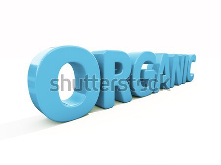 Stock photo: 3d organic