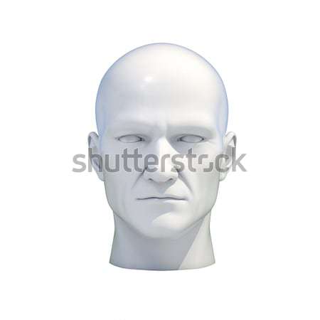 Human head isolated Stock photo © Supertrooper