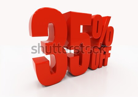 3D 65 percent Stock photo © Supertrooper